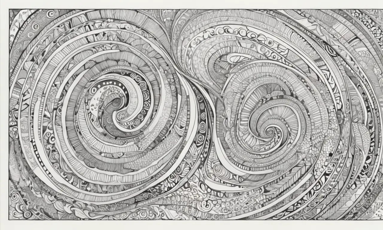 Un diseño artístico combina letras fluidas, sombras sutiles y texturas cálidas en una composición onírica