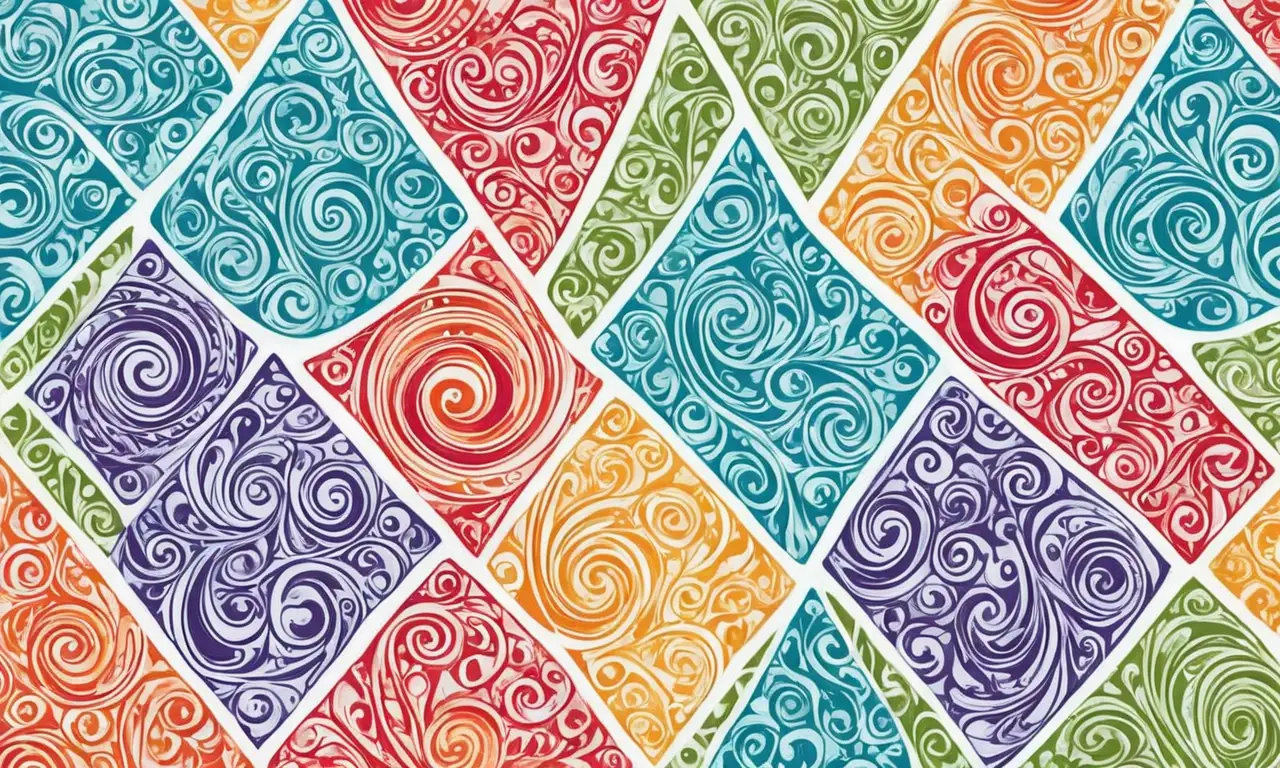 Colores vibrantes, líneas definidas y sombras suaves crean una composición visualmente dinámica y atractiva
