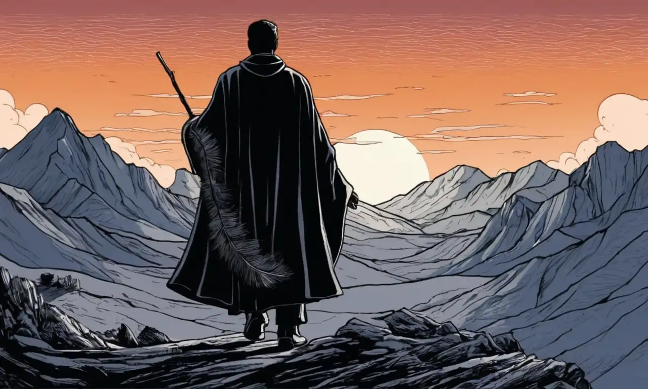 La imagen de Hugo refleja su lucha y fe a través de sombras, texturas y luces