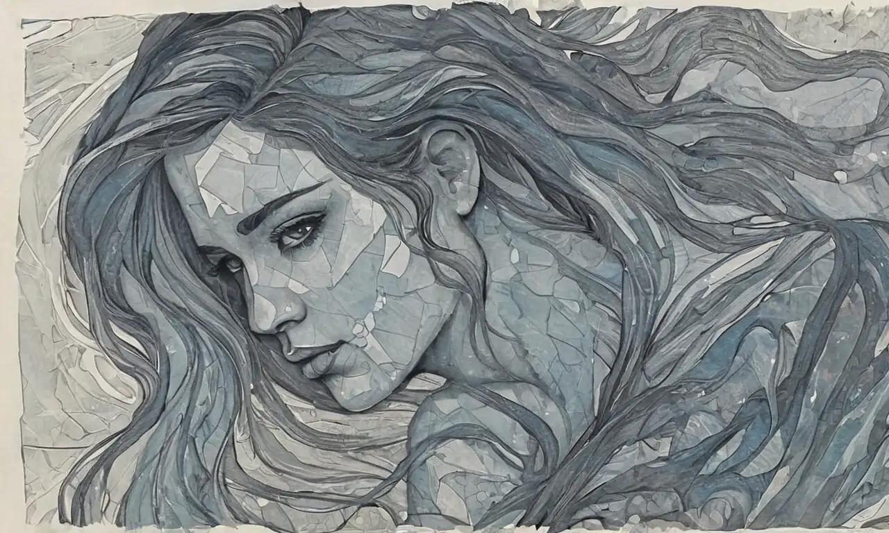 Una obra que evoca pérdida y anhelo a través de sombras y contrastes emocionales