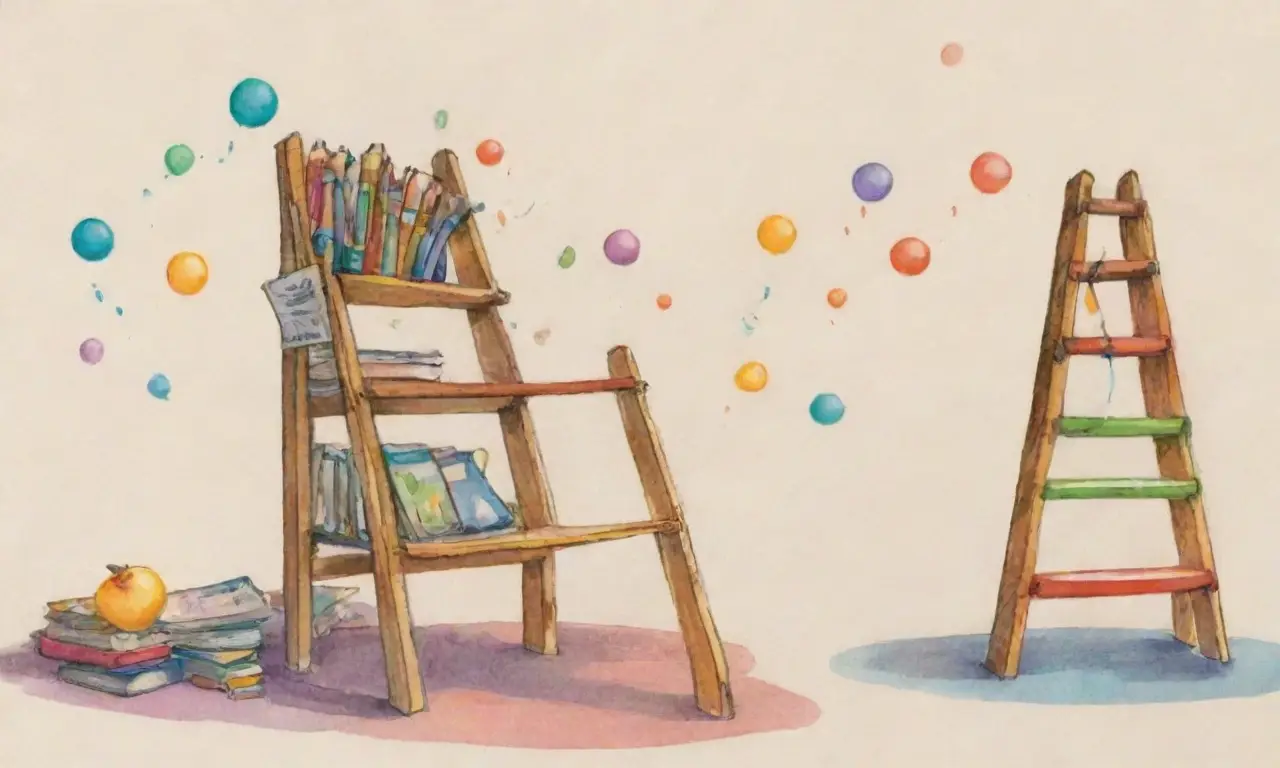 Una hoja colorida y detallada que ilustra conceptos de voz activa y pasiva con diversos elementos gráficos