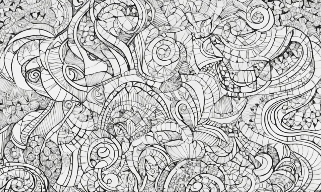 El dibujo combina sombras, líneas fluidas y texturas para evocar profundidad, emoción y armonía