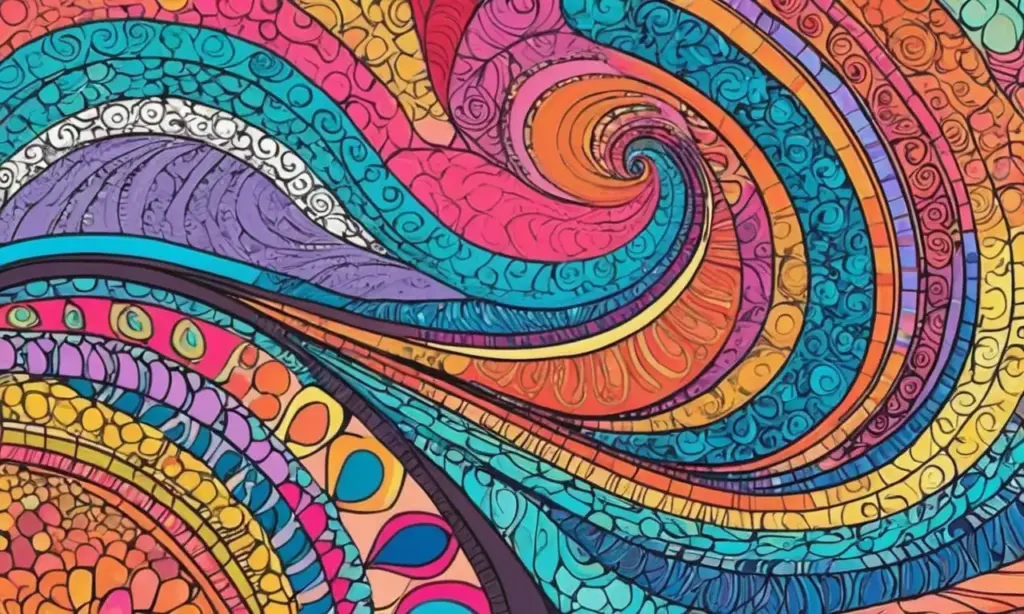 Colores brillantes
