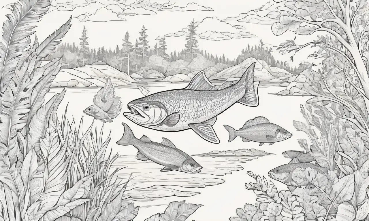 Ilustraciones de fauna con líneas finas, sombra suave, colores vibrantes y texturas que resaltan sus características