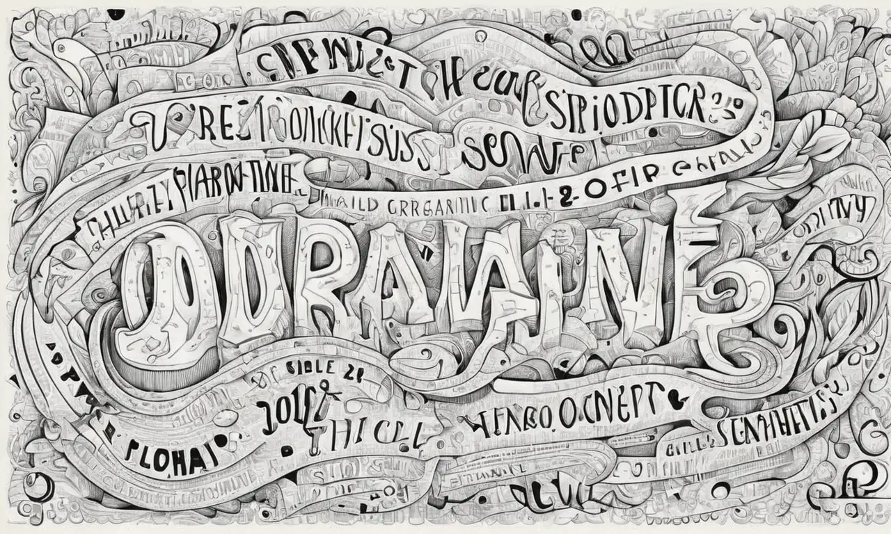 Diseño visual complejo y organizado con tipografía llamativa y texturas que resaltan ideas clave