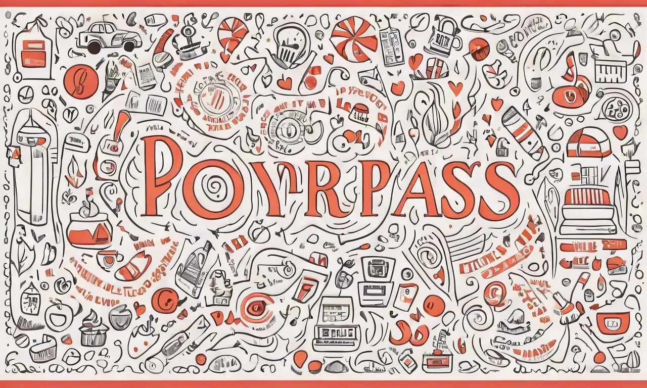 Diseño vibrante y dinámico que combina texto, ilustraciones y profundidad visual
