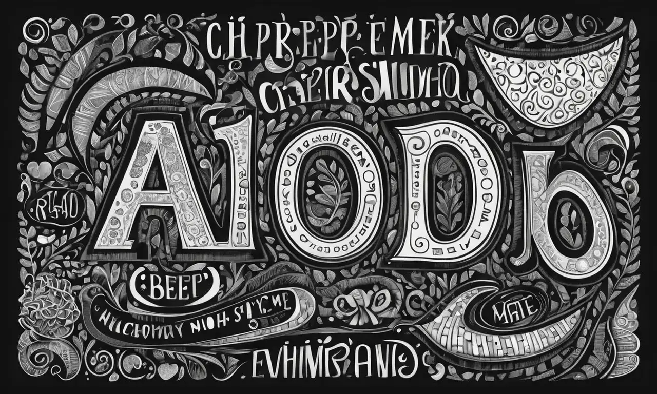 Diseño tipográfico detallado y equilibrado con sombreado, texturas y acentos vibrantes para resaltar mensajes clave