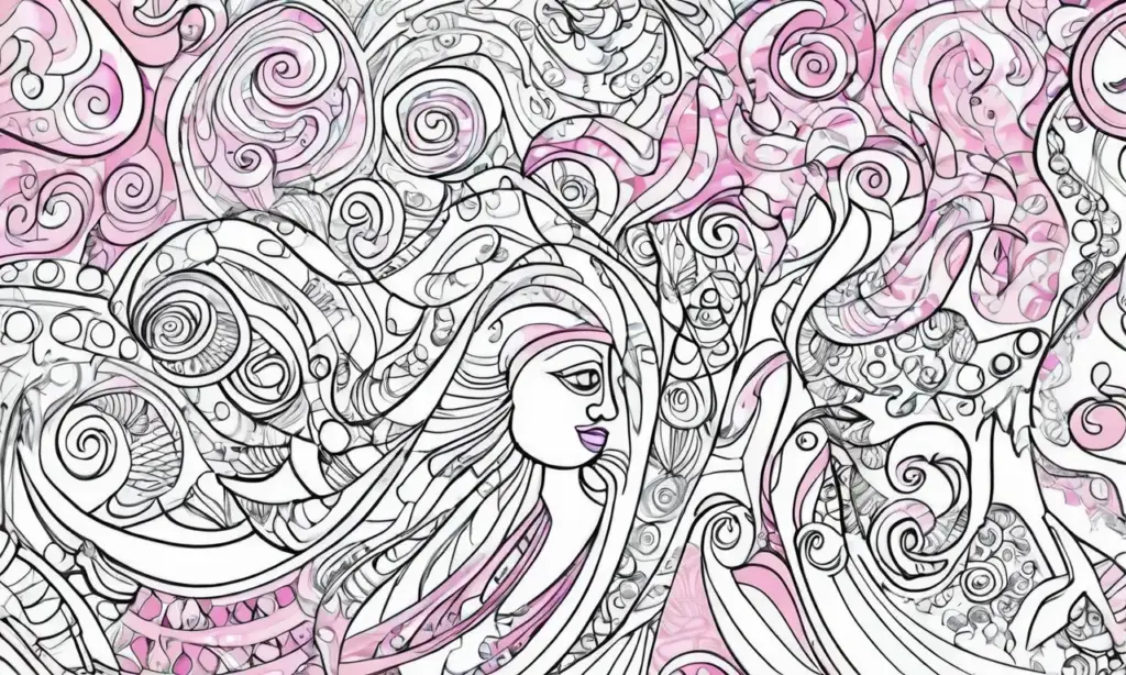 Colores vibrantes y contrastes en una composición dinámica que transmite emociones y relaciones