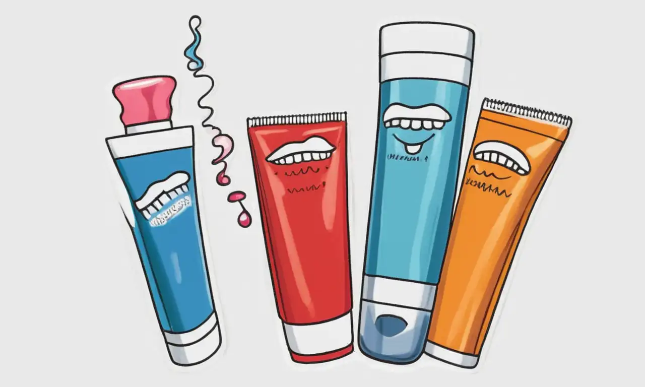 El dibujo combina sombras suaves, líneas finas y colores vibrantes para mostrar la acción de cepillarse los dientes