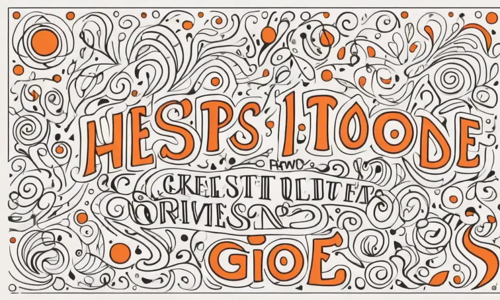 El diseño combina tipografía intrincada