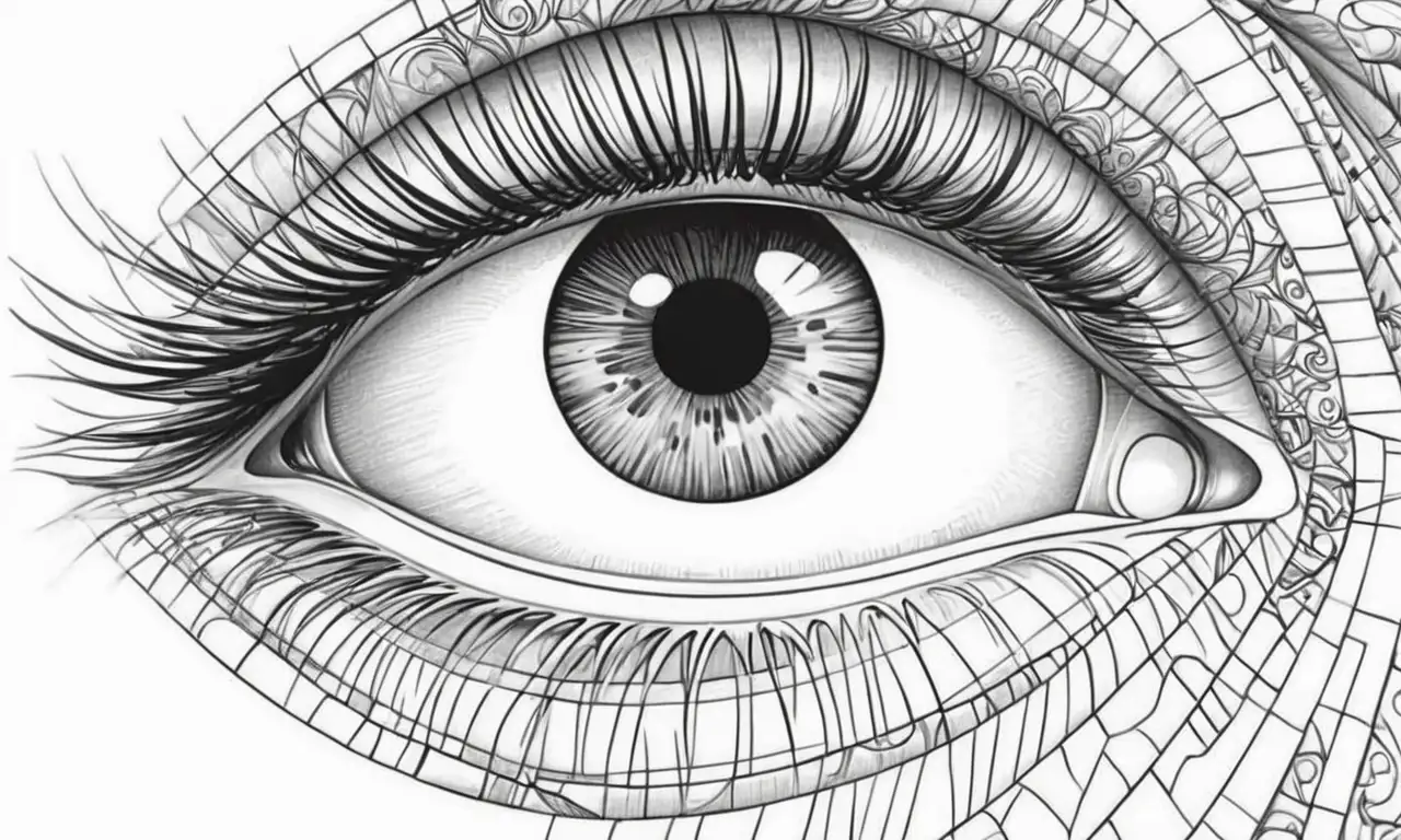 El arte combina detalles intrincados, contrastes audaces y texturas variables para crear profundidad y emoción