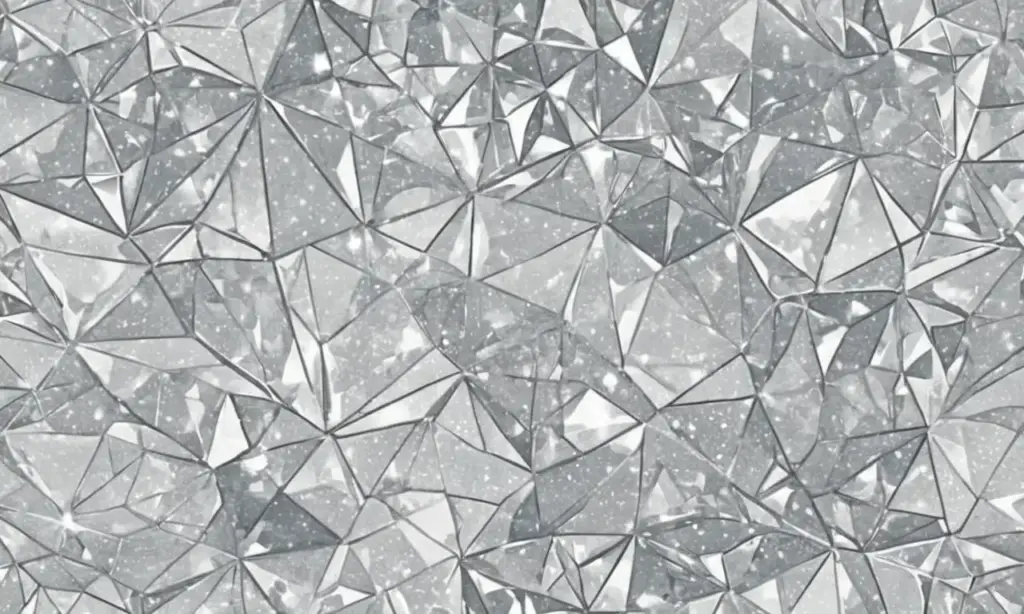 Aparecen formas cristalinas que brillan con sutileza y equilibran la profundidad y la belleza