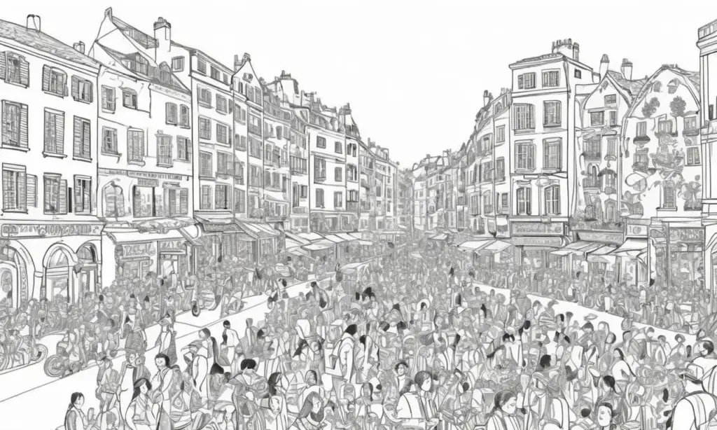 La combinación de elementos artísticos ilustra efectivamente el arte de decir que no