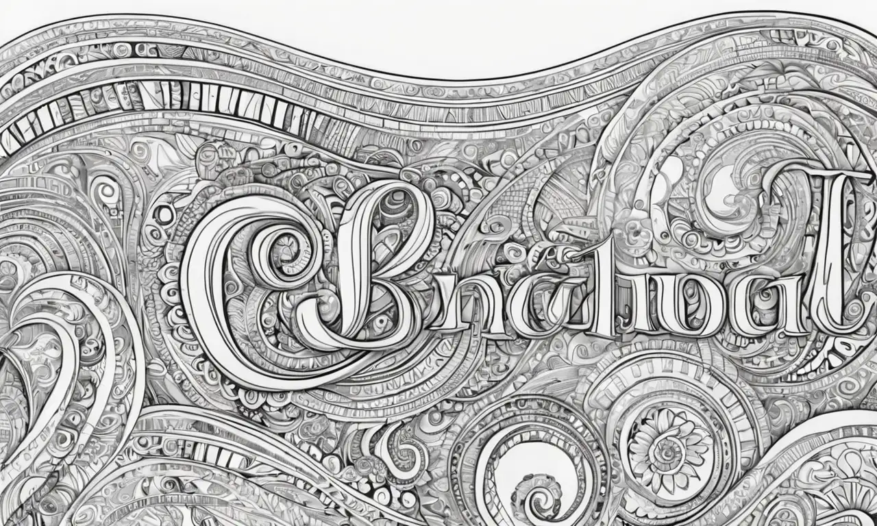 Diseño detallado que combina trazos, sombras y texturas para crear armonía visual