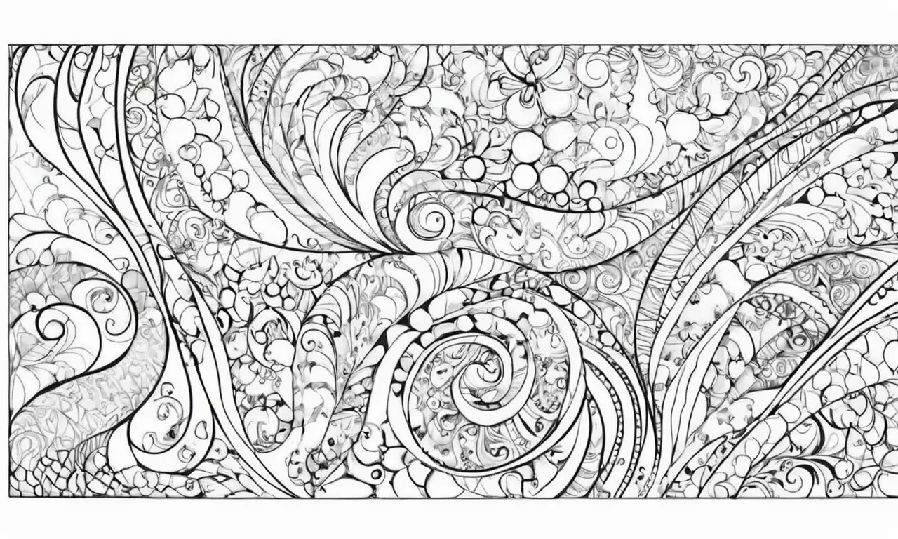 La ilustración combina líneas intrincadas, sombras suaves, texturas ricas y colores armónicos para transmitir movimiento y emoción