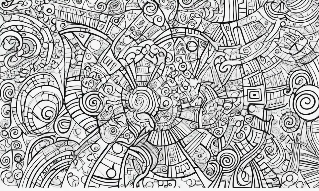 Las líneas audaces definen figuras, los tonos suaves añaden profundidad, y la composición equilibrada cautiva al espectador
