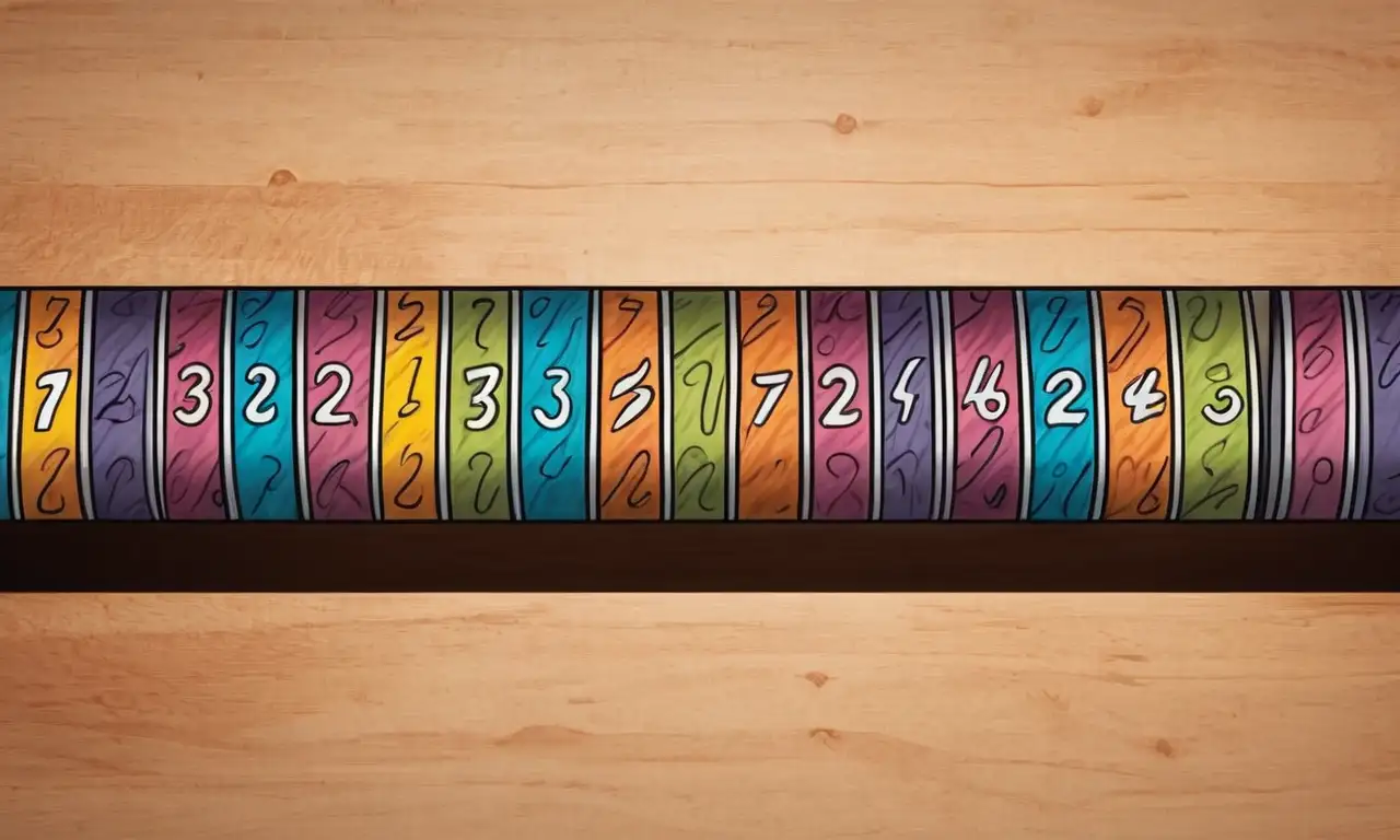 El diseño presenta un flexómetro con detalles matemáticos y esquemas integrados