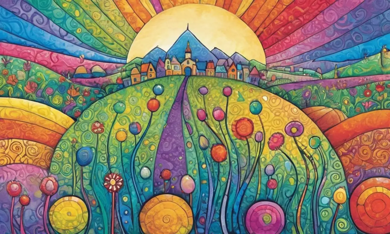 Colores vibrantes y pasteles, sinuosidades y detalles intrincados invitan a explorar un mundo de aprendizaje