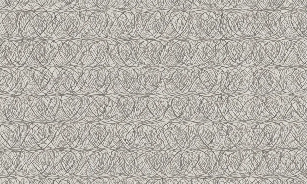 Un dibujo armonioso con sombras suaves y líneas fluidas que evocan profundidad y calidez