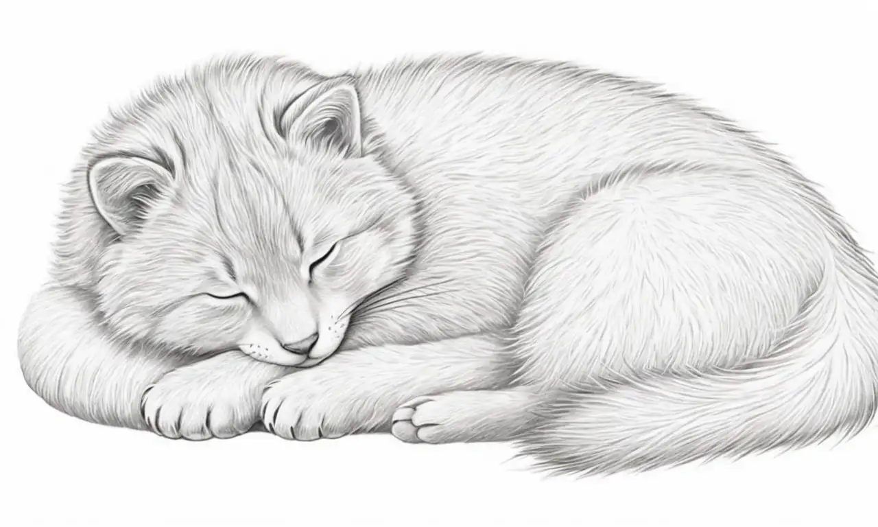 Un dibujo suave y armonioso evoca ternura y vulnerabilidad en pequeñas criaturas