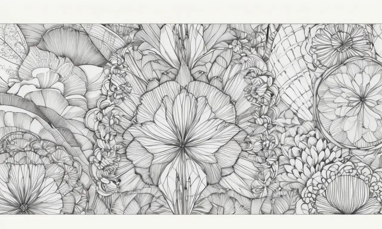 Dibujos a lápiz delicados combinan texturas, formas y contrastes que evocan emoción y complejidad