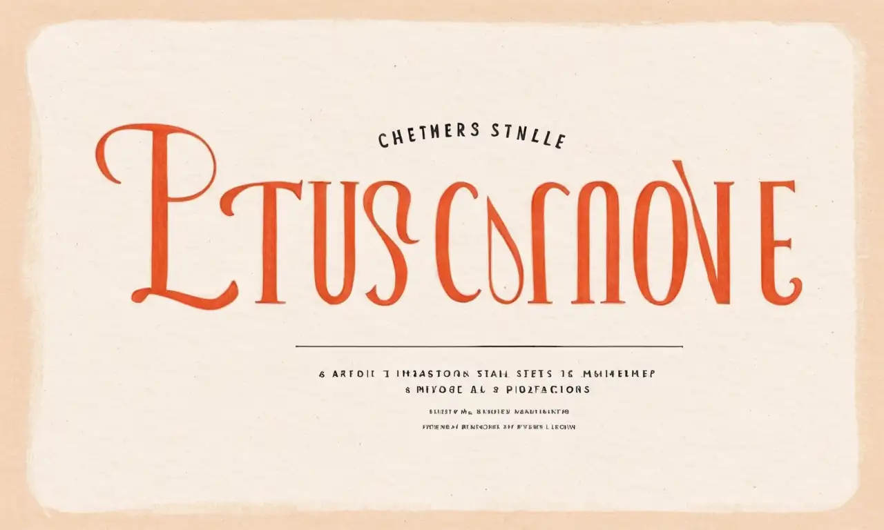 Diseño elegante con título vibrante, ilustración central y fondo texturizado