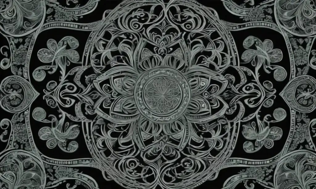 Un intrincado diseño armoniza texturas