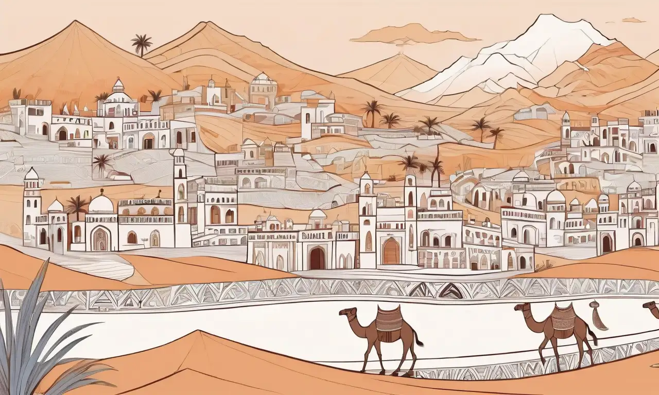 Arte que une la riqueza cultural y paisajística de Omán