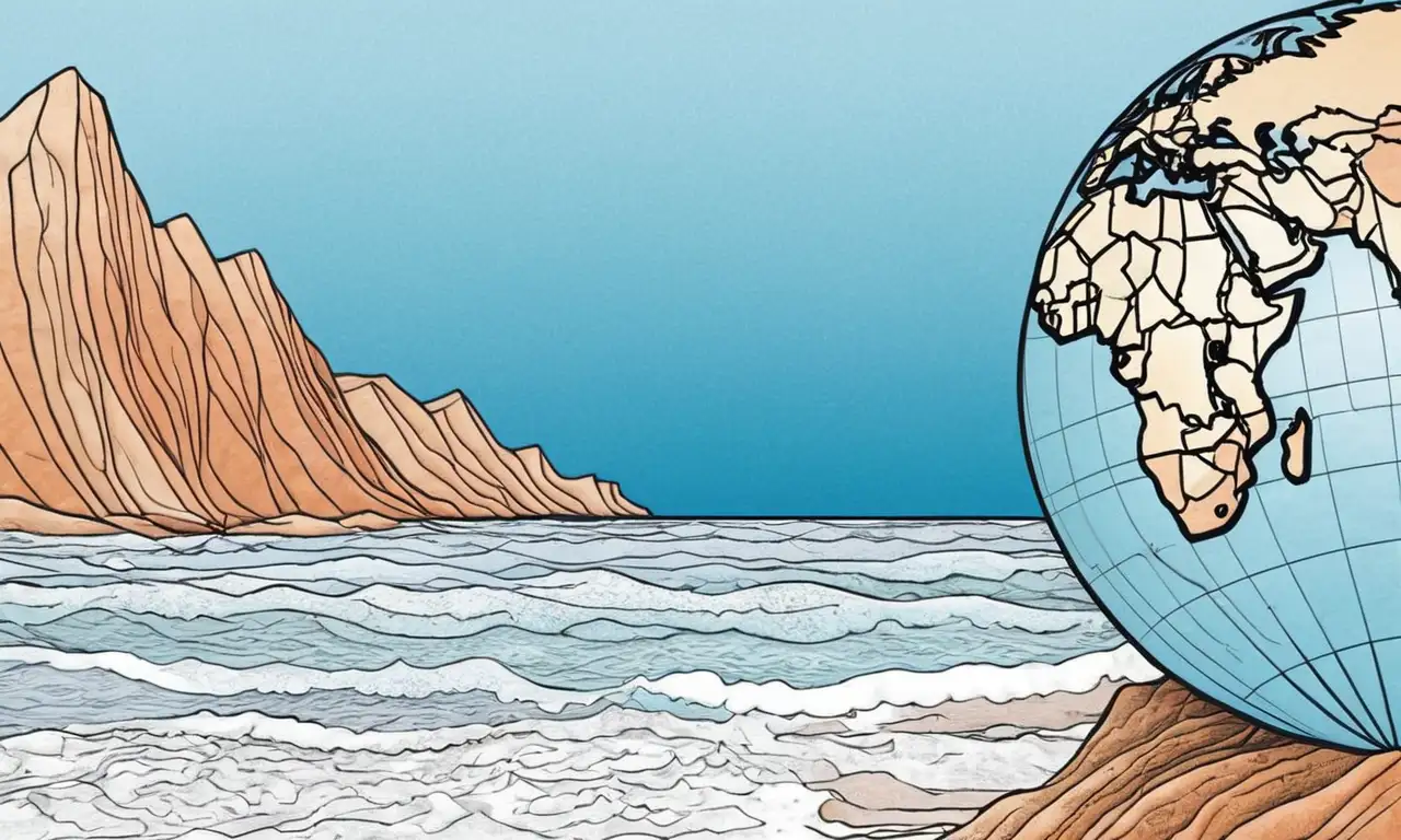Un diseño global armonioso con contornos nítidos, tonos suaves y texturas detalladas invita a la exploración de la Tierra